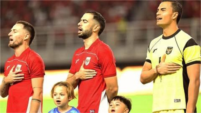 Emil Audero (kanan) bersama Timnas Indonesia. (instagram @emilaudero)